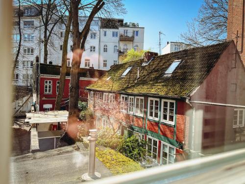 Bygningen som lejligheden ligger i