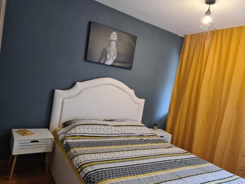 Postel nebo postele na pokoji v ubytování Mall Luxury Apartment