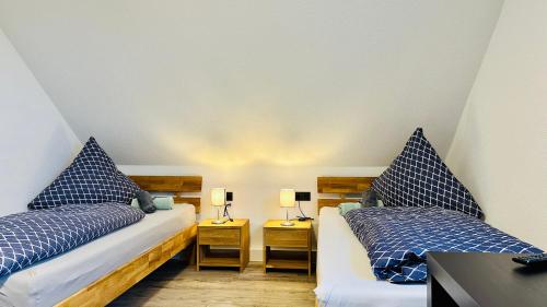 Ένα ή περισσότερα κρεβάτια σε δωμάτιο στο B&W Apartments