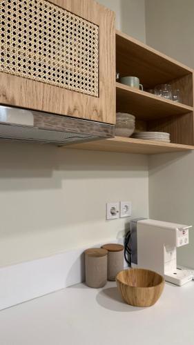 Una cocina o cocineta en Celestia Home