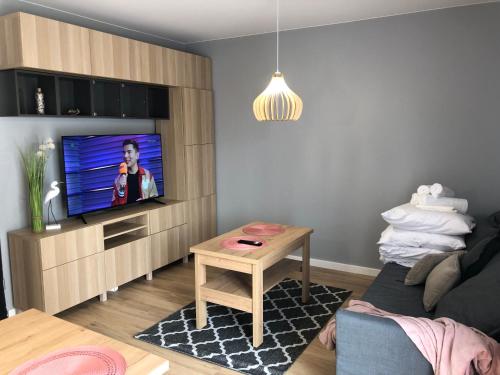 TV/trung tâm giải trí tại Apartamenty Ustronie Morskie31C1