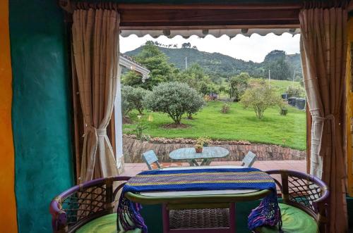 Nespecifikovaný výhled na hory nebo výhled na hory při pohledu z bed and breakfast