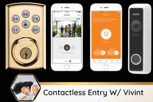 an advertisement for a cell phone with a picture of a person at Maple Canyon w/Kitchen&wash+dry in Mount Pleasant