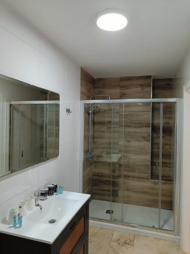 Bilik mandi di Hostal La Ermita