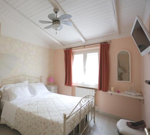 Posteľ alebo postele v izbe v ubytovaní Gradelle Pennino