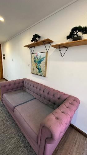 Χώρος καθιστικού στο Apart Hotel Castellon 176