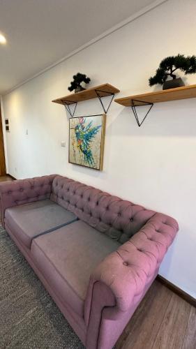 Χώρος καθιστικού στο Apart Hotel Castellon 176