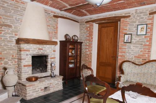 Ruang duduk di Agriturismo ErcolAna