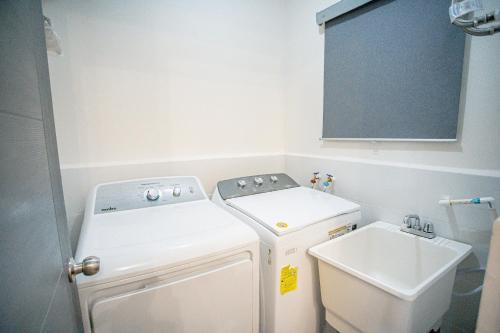 Koupelna v ubytování Apartamento con piscina de 3 habitaciones Bávaro