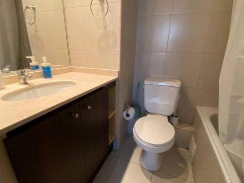 Koupelna v ubytování Céntrico Apartamento Frente al Metro