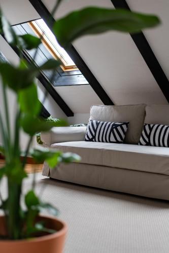 Cama o camas de una habitación en Vila Tivoli