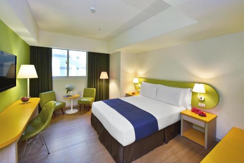 Postel nebo postele na pokoji v ubytování Fullon Poshtel Kenting