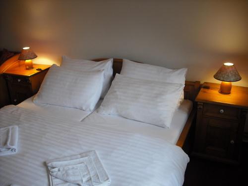 Postel nebo postele na pokoji v ubytování Sport hotel POMI