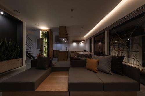 Ruang duduk di Condominium ISHITEI Furano