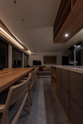 Dapur atau dapur kecil di Condominium ISHITEI Furano