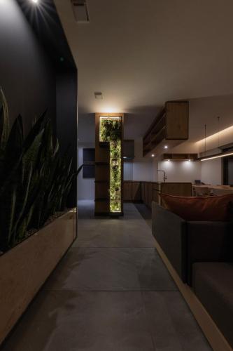 Dapur atau dapur kecil di Condominium ISHITEI Furano