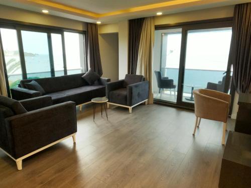 Posezení v ubytování avsa extra vagant hotel