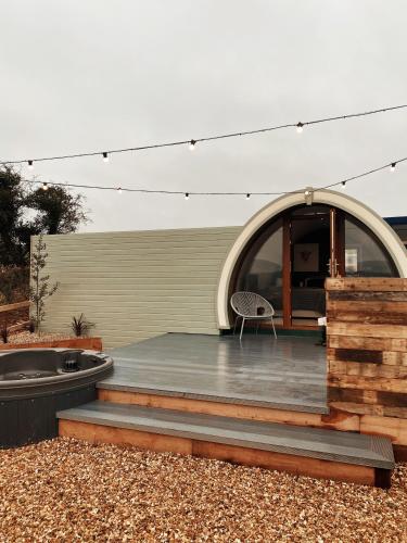 キャンプ場が所在する建物