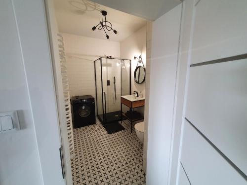 Ένα μπάνιο στο Apartament Business & Parking Sienkiewicza