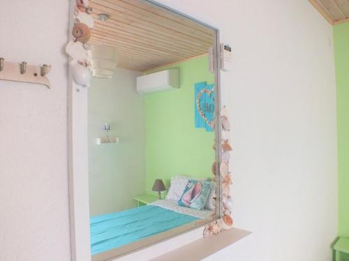 Katil atau katil-katil dalam bilik di Asprovalta Family Villas