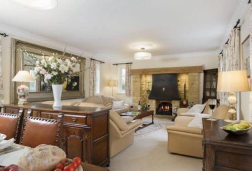Χώρος καθιστικού στο Chipping Campden - Cotswolds private house with garden