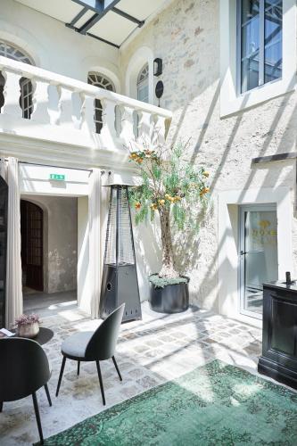 Posezení v ubytování Le Général d'Elbée Hotel & Spa - Teritoria