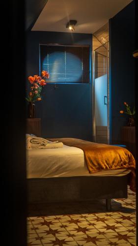 Gran Hotel De Passageにあるベッド