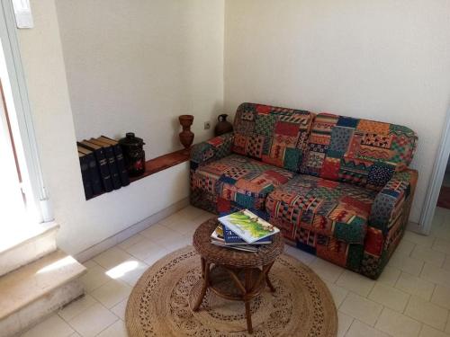 Posezení v ubytování Gîte Sous L' Orme