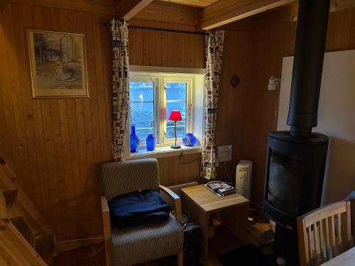 Ruang duduk di Handkleppveien 26 - Fishermans cabin