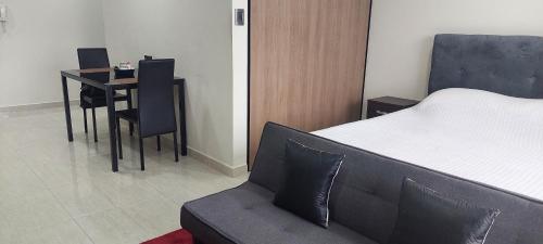 Ruang duduk di Brickell - APARMENT 3G amplio y elegante