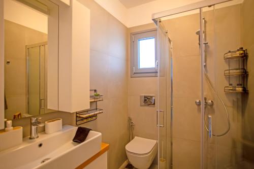 Ένα μπάνιο στο Colors of Mykonos, Ano Mera Apartment