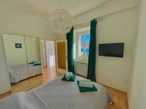Fotografie z fotogalerie ubytování Seafront apartment with amazing view v destinaci Jezera