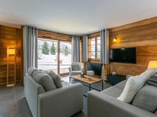 Appartement 3 pièces - 4/5 pers - Terrasse plein sud - Parking & Garage - Proche des pistes - La Clusaz - FR-1-437-74