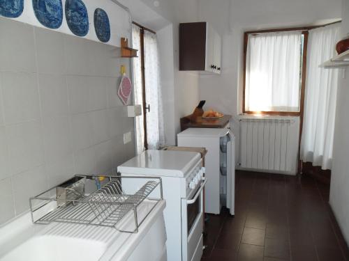 Kuchyň nebo kuchyňský kout v ubytování Agriturismo Santa Croce