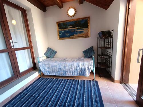 Кровать или кровати в номере bellissimo appartamento a pochi passi dal mare