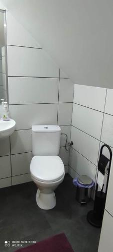 Ein Badezimmer in der Unterkunft Gajówka Świt
