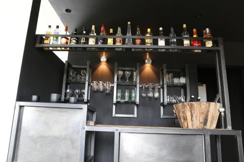 Lounge nebo bar v ubytování B&B La Douceur de la Miclette