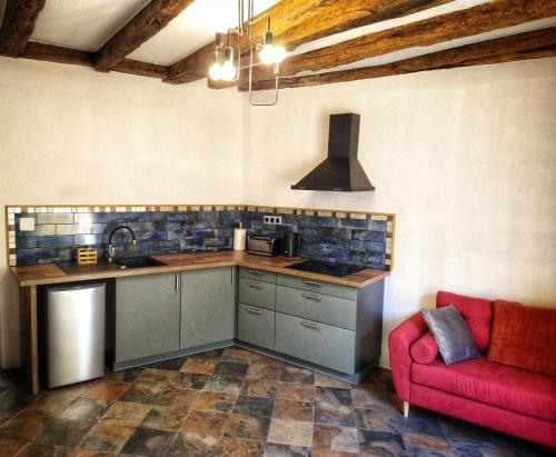 Sarlat authentiqueにあるキッチンまたは簡易キッチン