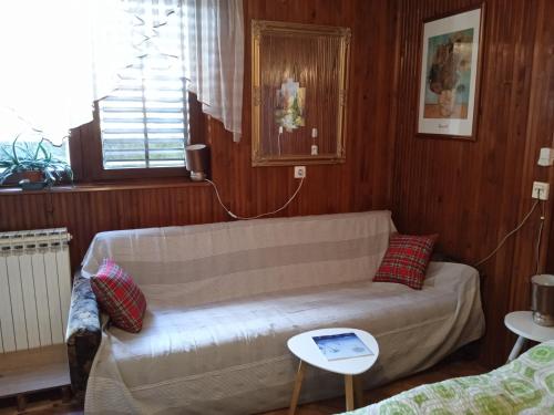 Posezení v ubytování Studio apartman West