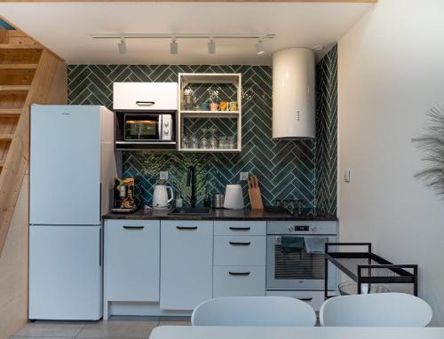 Dapur atau dapur kecil di Żurawi Las