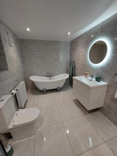 Kylpyhuone majoituspaikassa Costa Glebe