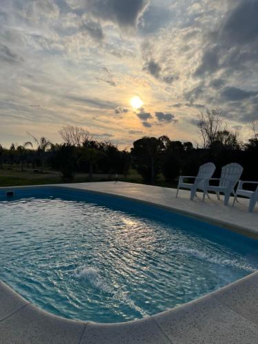 Πισίνα στο ή κοντά στο Estancia El Eden