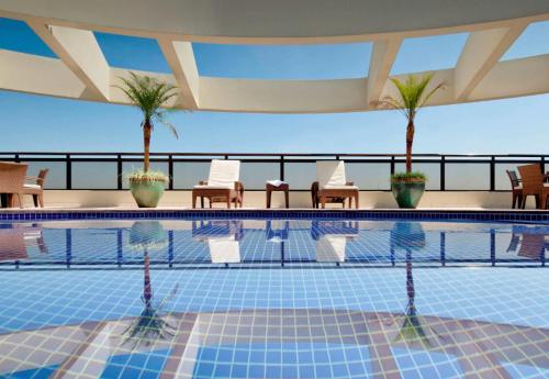 Piscina en o cerca de Flat 1804 NOVO Itaim Bibi THE CAPITAL