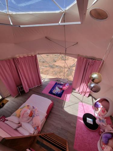 Postel nebo postele na pokoji v ubytování Clear Sky Resorts - Grand Canyon - Unique Sky Domes