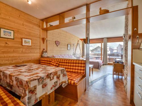 Studio centre Morzine, balcon, parking, proche remontées