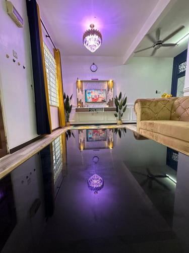 Χώρος καθιστικού στο HOMESTAY KAK NAA