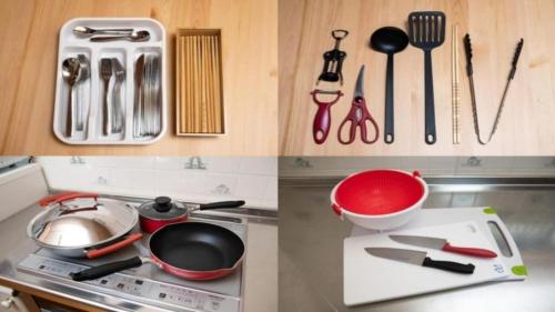 Dapur atau dapur kecil di YUFUIN O-YADO YUKI ONSEN