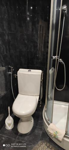 Ett badrum på Lux Apartment