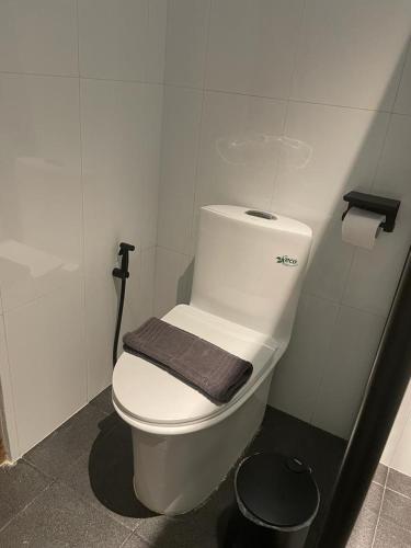 Un baño de Hotel Besar Purwokerto