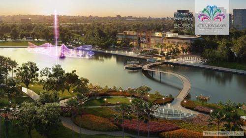 a rendering of a river in a city at Homestay Aalaiya Bertam Kepala Batas - Fully Aircond in Kepala Batas